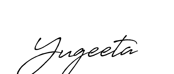 Also You can easily find your signature by using the search form. We will create Yugeeta name handwritten signature images for you free of cost using Antro_Vectra_Bolder sign style. Yugeeta signature style 7 images and pictures png