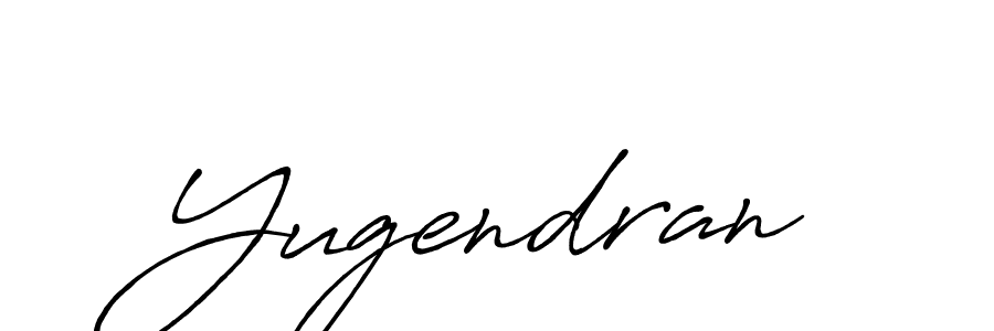 Also we have Yugendran name is the best signature style. Create professional handwritten signature collection using Antro_Vectra_Bolder autograph style. Yugendran signature style 7 images and pictures png
