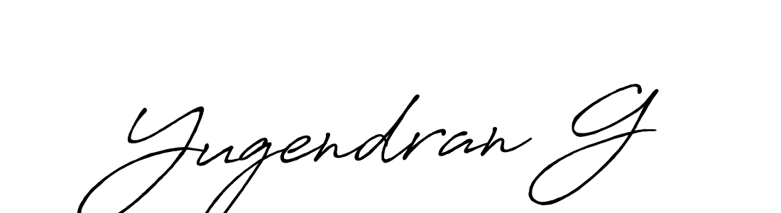 Once you've used our free online signature maker to create your best signature Antro_Vectra_Bolder style, it's time to enjoy all of the benefits that Yugendran G name signing documents. Yugendran G signature style 7 images and pictures png