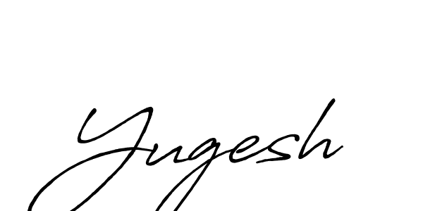 if you are searching for the best signature style for your name Yugesh. so please give up your signature search. here we have designed multiple signature styles  using Antro_Vectra_Bolder. Yugesh signature style 7 images and pictures png