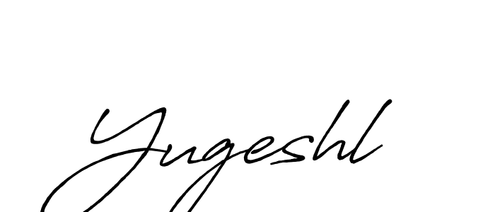 The best way (Antro_Vectra_Bolder) to make a short signature is to pick only two or three words in your name. The name Yugeshl include a total of six letters. For converting this name. Yugeshl signature style 7 images and pictures png