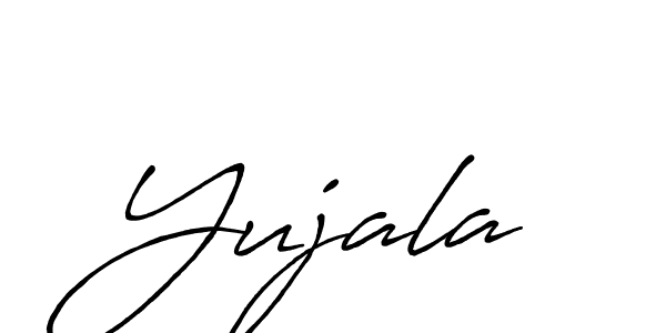 Once you've used our free online signature maker to create your best signature Antro_Vectra_Bolder style, it's time to enjoy all of the benefits that Yujala name signing documents. Yujala signature style 7 images and pictures png