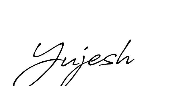 This is the best signature style for the Yujesh name. Also you like these signature font (Antro_Vectra_Bolder). Mix name signature. Yujesh signature style 7 images and pictures png