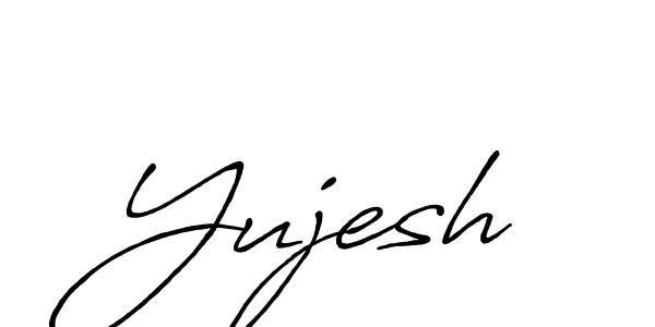 Make a beautiful signature design for name Yujesh. Use this online signature maker to create a handwritten signature for free. Yujesh signature style 7 images and pictures png