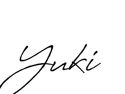 Also we have Yuki name is the best signature style. Create professional handwritten signature collection using Antro_Vectra_Bolder autograph style. Yuki signature style 7 images and pictures png