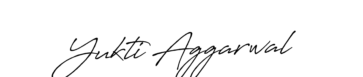 if you are searching for the best signature style for your name Yukti Aggarwal. so please give up your signature search. here we have designed multiple signature styles  using Antro_Vectra_Bolder. Yukti Aggarwal signature style 7 images and pictures png