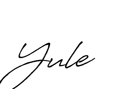 Best and Professional Signature Style for Yule. Antro_Vectra_Bolder Best Signature Style Collection. Yule signature style 7 images and pictures png