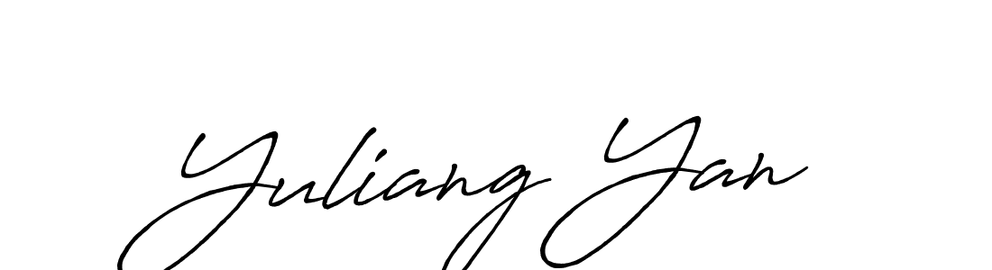 if you are searching for the best signature style for your name Yuliang Yan. so please give up your signature search. here we have designed multiple signature styles  using Antro_Vectra_Bolder. Yuliang Yan signature style 7 images and pictures png