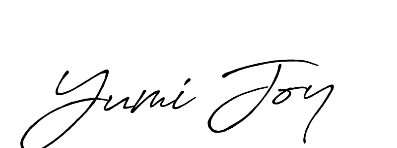 if you are searching for the best signature style for your name Yumi Joy. so please give up your signature search. here we have designed multiple signature styles  using Antro_Vectra_Bolder. Yumi Joy signature style 7 images and pictures png