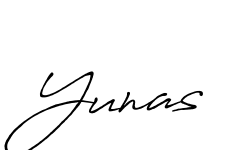 Similarly Antro_Vectra_Bolder is the best handwritten signature design. Signature creator online .You can use it as an online autograph creator for name Yunas. Yunas signature style 7 images and pictures png