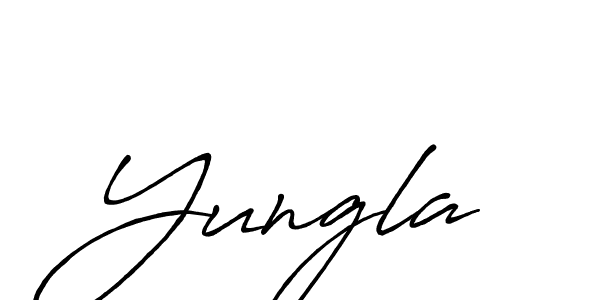 Also You can easily find your signature by using the search form. We will create Yungla name handwritten signature images for you free of cost using Antro_Vectra_Bolder sign style. Yungla signature style 7 images and pictures png