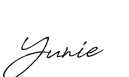 How to Draw Yunie signature style? Antro_Vectra_Bolder is a latest design signature styles for name Yunie. Yunie signature style 7 images and pictures png