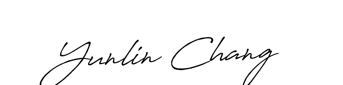 You can use this online signature creator to create a handwritten signature for the name Yunlin Chang. This is the best online autograph maker. Yunlin Chang signature style 7 images and pictures png