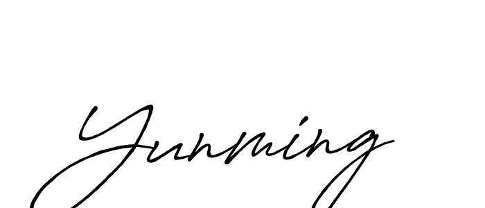Make a short Yunming signature style. Manage your documents anywhere anytime using Antro_Vectra_Bolder. Create and add eSignatures, submit forms, share and send files easily. Yunming signature style 7 images and pictures png