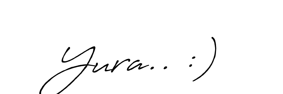 You should practise on your own different ways (Antro_Vectra_Bolder) to write your name (Yura.. :)) in signature. don't let someone else do it for you. Yura.. :) signature style 7 images and pictures png