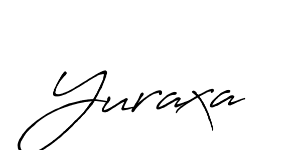It looks lik you need a new signature style for name Yuraxa. Design unique handwritten (Antro_Vectra_Bolder) signature with our free signature maker in just a few clicks. Yuraxa signature style 7 images and pictures png