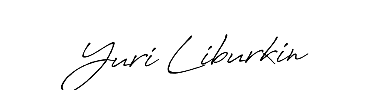 How to make Yuri Liburkin signature? Antro_Vectra_Bolder is a professional autograph style. Create handwritten signature for Yuri Liburkin name. Yuri Liburkin signature style 7 images and pictures png