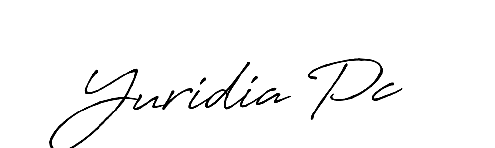 The best way (Antro_Vectra_Bolder) to make a short signature is to pick only two or three words in your name. The name Yuridia Pc include a total of six letters. For converting this name. Yuridia Pc signature style 7 images and pictures png