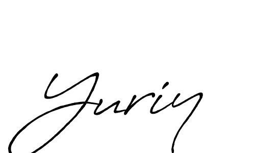 The best way (Antro_Vectra_Bolder) to make a short signature is to pick only two or three words in your name. The name Yuriy include a total of six letters. For converting this name. Yuriy signature style 7 images and pictures png