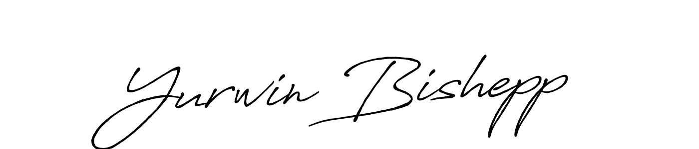 Antro_Vectra_Bolder is a professional signature style that is perfect for those who want to add a touch of class to their signature. It is also a great choice for those who want to make their signature more unique. Get Yurwin Bishepp name to fancy signature for free. Yurwin Bishepp signature style 7 images and pictures png