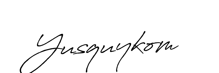 Similarly Antro_Vectra_Bolder is the best handwritten signature design. Signature creator online .You can use it as an online autograph creator for name Yusquykom. Yusquykom signature style 7 images and pictures png