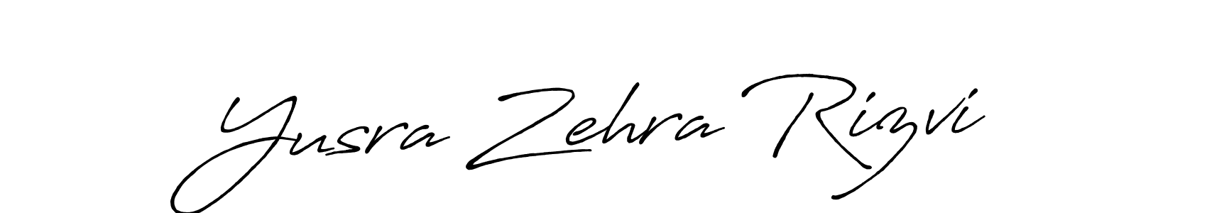 Make a beautiful signature design for name Yusra Zehra Rizvi. Use this online signature maker to create a handwritten signature for free. Yusra Zehra Rizvi signature style 7 images and pictures png