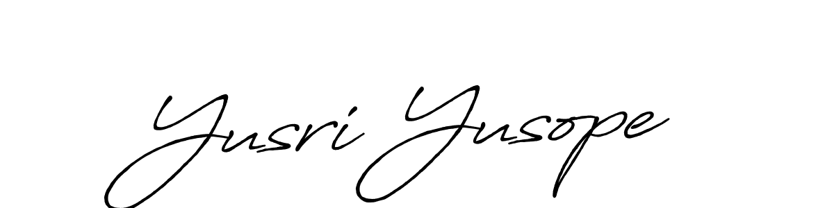 Make a beautiful signature design for name Yusri Yusope. Use this online signature maker to create a handwritten signature for free. Yusri Yusope signature style 7 images and pictures png