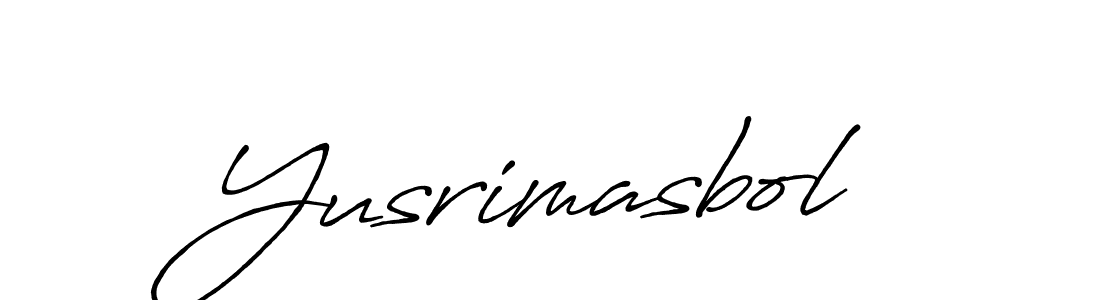 Make a beautiful signature design for name Yusrimasbol. Use this online signature maker to create a handwritten signature for free. Yusrimasbol signature style 7 images and pictures png