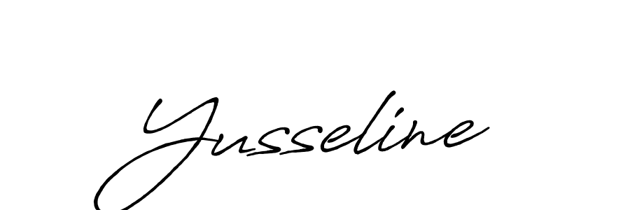 It looks lik you need a new signature style for name Yusseline. Design unique handwritten (Antro_Vectra_Bolder) signature with our free signature maker in just a few clicks. Yusseline signature style 7 images and pictures png