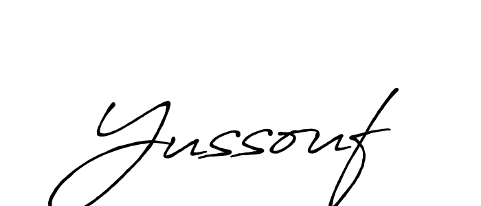 Best and Professional Signature Style for Yussouf. Antro_Vectra_Bolder Best Signature Style Collection. Yussouf signature style 7 images and pictures png