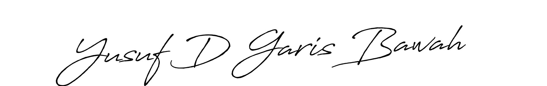 How to make Yusuf D Garis Bawah name signature. Use Antro_Vectra_Bolder style for creating short signs online. This is the latest handwritten sign. Yusuf D Garis Bawah signature style 7 images and pictures png