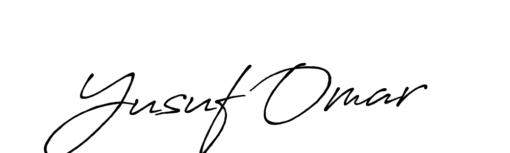 Antro_Vectra_Bolder is a professional signature style that is perfect for those who want to add a touch of class to their signature. It is also a great choice for those who want to make their signature more unique. Get Yusuf Omar name to fancy signature for free. Yusuf Omar signature style 7 images and pictures png