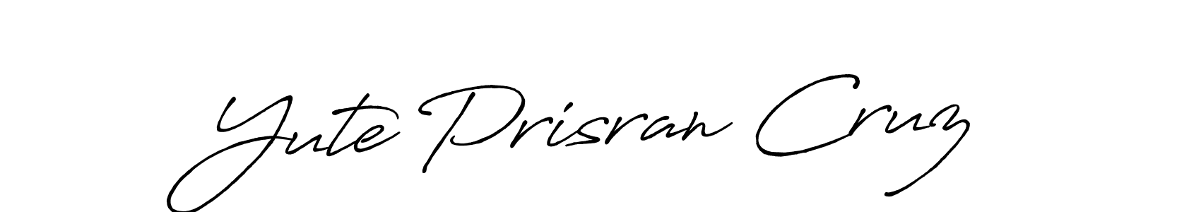 Here are the top 10 professional signature styles for the name Yute Prisran Cruz. These are the best autograph styles you can use for your name. Yute Prisran Cruz signature style 7 images and pictures png