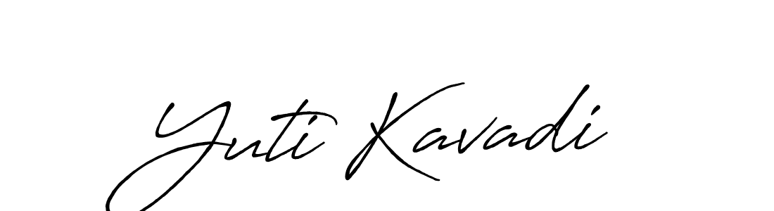 You can use this online signature creator to create a handwritten signature for the name Yuti Kavadi. This is the best online autograph maker. Yuti Kavadi signature style 7 images and pictures png