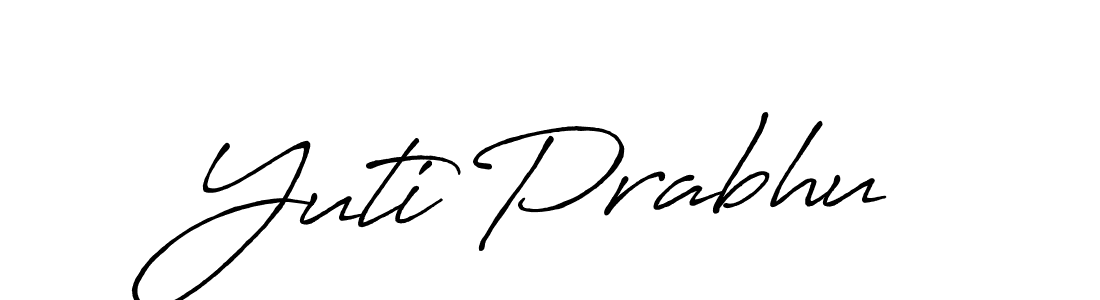 Best and Professional Signature Style for Yuti Prabhu. Antro_Vectra_Bolder Best Signature Style Collection. Yuti Prabhu signature style 7 images and pictures png