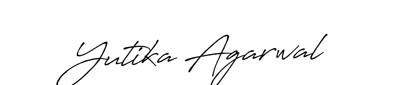 Similarly Antro_Vectra_Bolder is the best handwritten signature design. Signature creator online .You can use it as an online autograph creator for name Yutika Agarwal. Yutika Agarwal signature style 7 images and pictures png