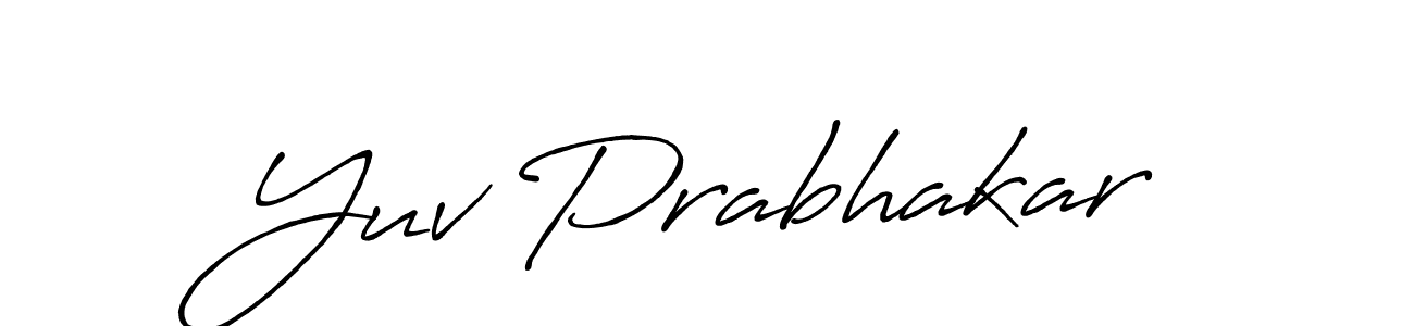 Make a short Yuv Prabhakar signature style. Manage your documents anywhere anytime using Antro_Vectra_Bolder. Create and add eSignatures, submit forms, share and send files easily. Yuv Prabhakar signature style 7 images and pictures png