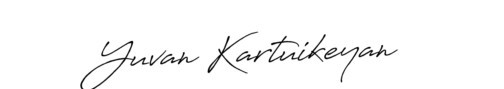 How to Draw Yuvan Kartuikeyan signature style? Antro_Vectra_Bolder is a latest design signature styles for name Yuvan Kartuikeyan. Yuvan Kartuikeyan signature style 7 images and pictures png