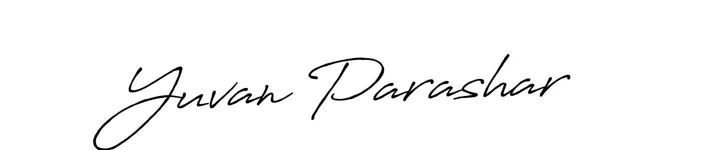 How to Draw Yuvan Parashar signature style? Antro_Vectra_Bolder is a latest design signature styles for name Yuvan Parashar. Yuvan Parashar signature style 7 images and pictures png