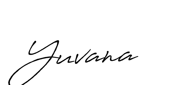 Make a beautiful signature design for name Yuvana. Use this online signature maker to create a handwritten signature for free. Yuvana signature style 7 images and pictures png