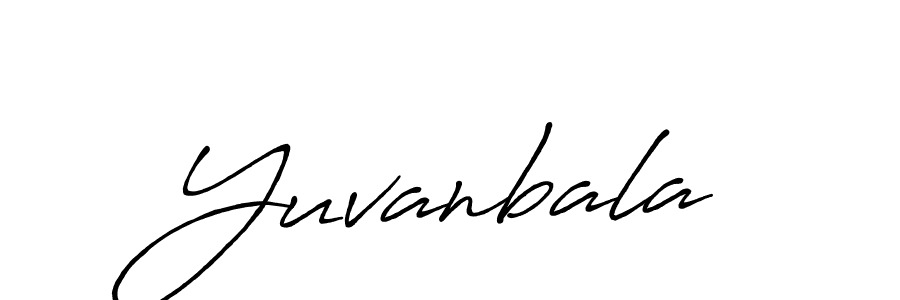 It looks lik you need a new signature style for name Yuvanbala. Design unique handwritten (Antro_Vectra_Bolder) signature with our free signature maker in just a few clicks. Yuvanbala signature style 7 images and pictures png