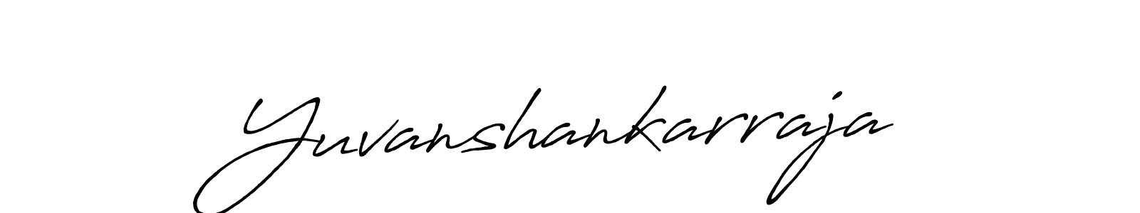 Also we have Yuvanshankarraja name is the best signature style. Create professional handwritten signature collection using Antro_Vectra_Bolder autograph style. Yuvanshankarraja signature style 7 images and pictures png
