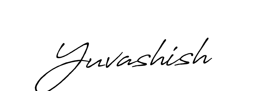 Also You can easily find your signature by using the search form. We will create Yuvashish name handwritten signature images for you free of cost using Antro_Vectra_Bolder sign style. Yuvashish signature style 7 images and pictures png