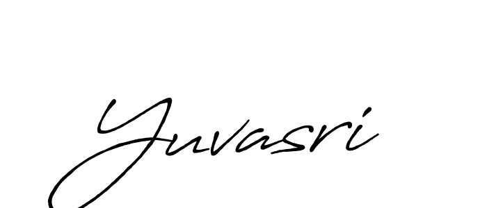 It looks lik you need a new signature style for name Yuvasri. Design unique handwritten (Antro_Vectra_Bolder) signature with our free signature maker in just a few clicks. Yuvasri signature style 7 images and pictures png