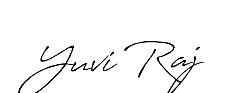 Also You can easily find your signature by using the search form. We will create Yuvi Raj name handwritten signature images for you free of cost using Antro_Vectra_Bolder sign style. Yuvi Raj signature style 7 images and pictures png