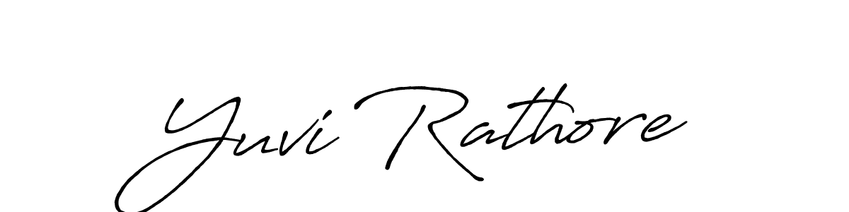 You can use this online signature creator to create a handwritten signature for the name Yuvi Rathore. This is the best online autograph maker. Yuvi Rathore signature style 7 images and pictures png