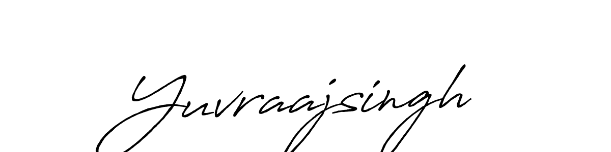 Yuvraajsingh stylish signature style. Best Handwritten Sign (Antro_Vectra_Bolder) for my name. Handwritten Signature Collection Ideas for my name Yuvraajsingh. Yuvraajsingh signature style 7 images and pictures png