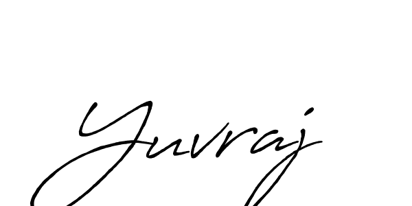 Antro_Vectra_Bolder is a professional signature style that is perfect for those who want to add a touch of class to their signature. It is also a great choice for those who want to make their signature more unique. Get Yuvraj name to fancy signature for free. Yuvraj signature style 7 images and pictures png