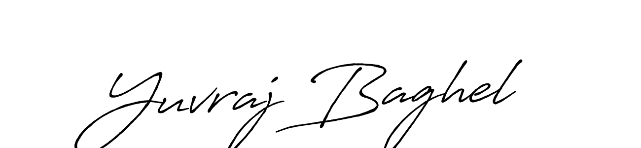 Use a signature maker to create a handwritten signature online. With this signature software, you can design (Antro_Vectra_Bolder) your own signature for name Yuvraj Baghel. Yuvraj Baghel signature style 7 images and pictures png