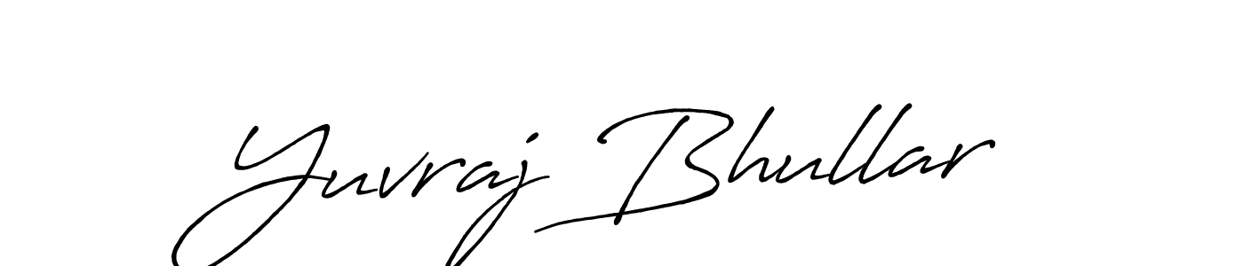 How to Draw Yuvraj Bhullar signature style? Antro_Vectra_Bolder is a latest design signature styles for name Yuvraj Bhullar. Yuvraj Bhullar signature style 7 images and pictures png